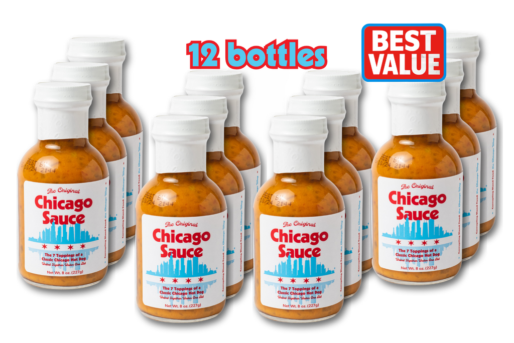 12 bottles of Chicago Sauce listed as best value.